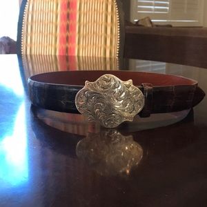 Kemo Sabe Alligator Belt